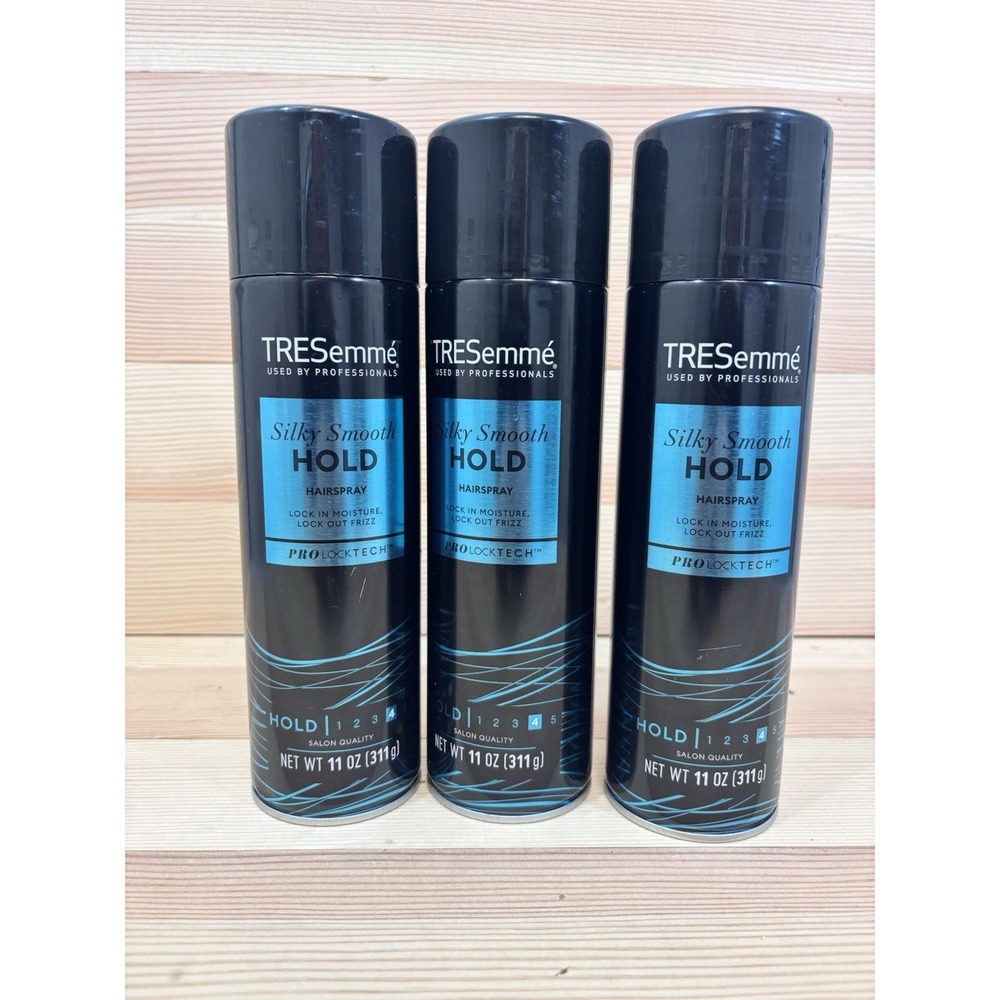 TRESemme  Hair Spray -Discontinued Label Silky Smooth Hold Pro Lock 4 PACK OF 3